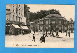 EU - Place Du Président Carnot - 1931 - Eu