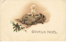 CHIENS AC#MK854 JOYEUX NOEL CHIEN TECKEL DACKEL DACHSHUND - Dogs