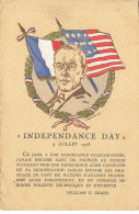 MILITARIA AC#MK776 INDEPENDANCE DAY 4 JUILLET 1918 PATRIOTISME USA FRANCE - Other & Unclassified