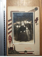 CHINE CHINA #FG54612 PHOTO CDV 19 EME FAMILLE CHINOISE CHINESE FAMILY VERS 1890 STUDIO CHINOIS - Alte (vor 1900)