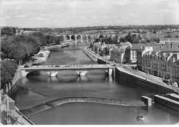 53 LAVAL AC#MK596 PANORAMA DE LA MAYENNE ET DES QUAIS - Laval