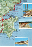 83 SAINT TROPEZ AE#DC767 CARTE DU DEPARTEMENT DU VAR LA MER LA PLAGE - Saint-Tropez