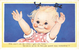 ILLUSTRATEURS AC#MK1003 UN BEBE BLOND PAR ILLUSTRATEUR - Other & Unclassified