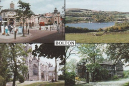 Bolton Multiview - Lancashire - Unused Postcard - Lan1 - Otros & Sin Clasificación