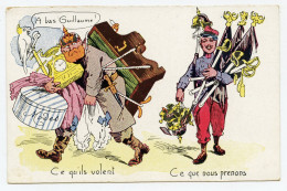 Guerre 1914-18. Pillages Allemands ( Ce Qu'ils Volent ) Et Trophées Français ( Ce Que Nous Prenons ) Propagande. - Humorísticas