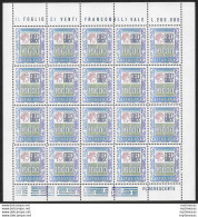 1983 Italia Alti Valori Siracusana L. 10.000 MS MNH Unif N. 1652 - 1971-80: Nieuw/plakker