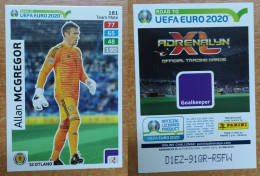 AC - 181 ALLAN MCGREGOR  SCOTLAND TEAM MATES  ROAD TO EURO 2020  PANINI 2019 ADRENALYN TRADING CARD - Tarjetas