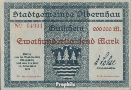 Olbernhau Inflationsgeld Stadtgemeinde Olbernhau Gebraucht (III) 1923 200.000 Mark - Andere & Zonder Classificatie