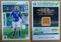 AC - 123 JORGINHO  ITALY TEAM MATES  ROAD TO EURO 2020  PANINI 2019 ADRENALYN TRADING CARD - Trading-Karten