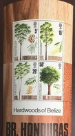 British Honduras 1971 Hardwoods Trees Minisheet MNH - Arbres