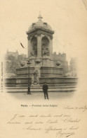 PARIS - Fontaine Saint-Sulpice - Animé - Autres Monuments, édifices