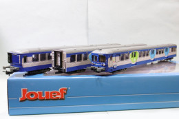 Jouef - Coffret 3 VOITURES RIB Livrée Transilien ép. V / VI SNCF Réf. HJS4159 Neuf NBO HO 1/87 - Voitures Voyageurs