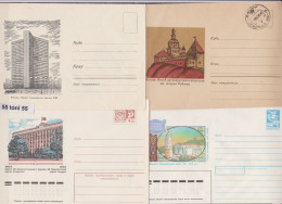 1966 4 - Moscow, Minsk, Vilnius  P.Stationery USSR - 1960-69