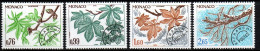 Monaco 1980 - Mi.Nr. 1410 - 1413 - Postfrisch MNH - Bäume Trees - Bomen