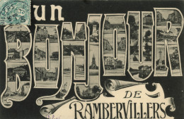 Un Bonjour De RAMBERVILLERS - Rambervillers