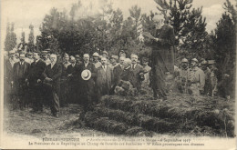 Fère Champenoise - 3e Anniversaire De La Bataille De La Marne - M Ribot Prononçant Son Discours "animés" - Fère-Champenoise