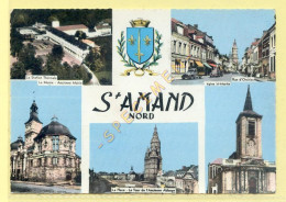 59. SAINT-AMAND - Multivues – Blason / CPSM - Saint Amand Les Eaux