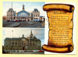 59. ROUBAIX – La Gare – L'Hôtel De Ville / Parchemin - Roubaix