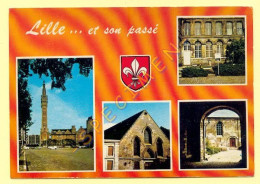 59. LILLE – Le Beffroi / L'Hospice Comtesse – Blason – Multivues - Lille