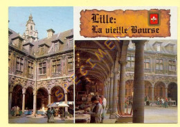 59. LILLE – La Vieille Bourse (animée) Blason – Parchemin - Lille