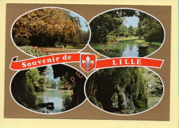 59. LILLE – Le Jardin Vauban – Multivues – Blason (animée) - Lille