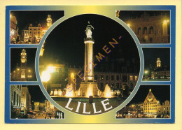 59. LILLE – Le Centre Ville La Nuit – Multivues - Lille