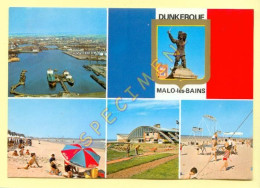 59. DUNKERQUE - MALO-LES-BAINS – Multivues  (animée) (mini-golf, Casino, Jeux De Plage, Statue De Jean Bart) - Dunkerque