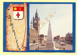 59. ARMENTIERES - Blason – Place Du Général De Gaulle – Parchemin - Armentieres