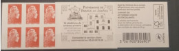 France - Carnet Marianne D'Yseult - 1599A-C12 - Modernes : 1959-...