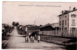 BERNÉCOURT - La Gendarmerie Et Route De Noviant-aux-Prés - Animées (3) - Otros & Sin Clasificación