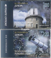 Bosnien - Serbische Republ. 463Dl-464Dl (kompl.Ausg.) Postfrisch 2009 Astronomie - Bosnia Erzegovina