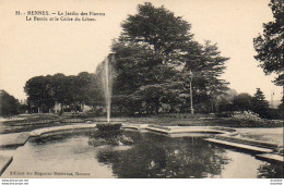 D35  RENNES  Le Jardin Des Plantes- Le Bassin Et Le Cèdre Du Liban  ..... - Rennes