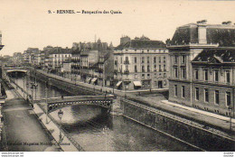 D35  RENNES  Perspective Des Quais  ..... - Rennes