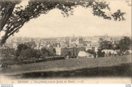 D35  RENNES  Vue Générale Prise Au Jardin Du Thabor  ..... - Rennes