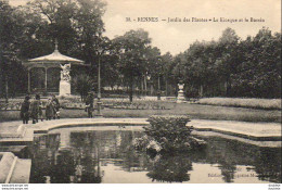 D35  RENNES  Jardin Des Plantes- Le Kiosque Et Le Bassin  ..... - Rennes