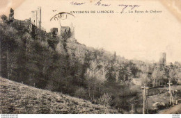 D87  Environs De LIMOGES Les Ruines De Chalucet - Sonstige & Ohne Zuordnung