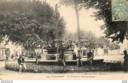 D83   VIDAUBAN  La Fontaine Monumentale - Vidauban