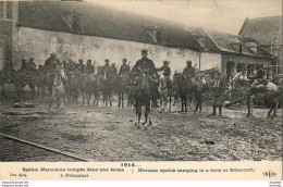 D60  Spahis Marocains Campés Dans Une Ferme à Ribécourt - Ribecourt Dreslincourt