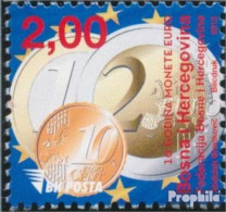 Bosnien-Herzegowina 609 (kompl.Ausg.) Postfrisch 2012 Euro Münzen Und Banknoten - Bosnia Erzegovina