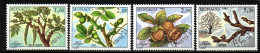 Monaco 1992 - Mi.Nr. 2066 - 2069 - Postfrisch MNH - Bäume Trees Walnuss Nüsse - Arbres