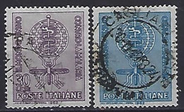 Italy 1962  Kampf Gegen Die Malaria  (o) Mi.1132-1133 - 1961-70: Used