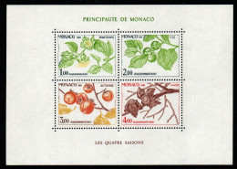 Monaco 1981 - Mi.Nr. Block 18 - Postfrisch MNH - Bäume Trees - Trees