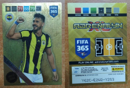 AC - GIULIANO  FENERBAHCE  LIMITED EDITION  FIFA 365 PANINI 2019 ADRENALYN TRADING CARD - Tarjetas
