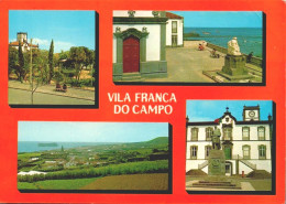 AÇORES, SÃO MIGUEL - Vários Aspetos De VILA FRANCA DO CAMPO  (2 Scans) - Açores