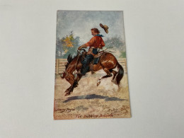 The Wild West U.S.A. - Rafael Tuck & Son - By Harry Payne - Card In Very Good Condition! - Other & Unclassified