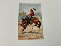 The Wild West U.S.A. - Rafael Tuck & Son - By Harry Payne - Card In Very Good Condition! - Otros & Sin Clasificación