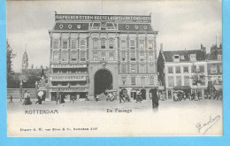 Rotterdam-Zuid-Holland-1905-De Passage-Kuipbaden-Stoom-Heete Lucht-Regenbaden-Baden Anstalt...-Uitg.G.W. Van Biene & Co - Rotterdam