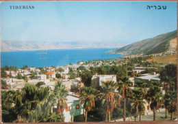 ISRAEL TIBERIAS KINNERET LAKE GALILEE SEA GOLAN MOUNTAIN CARTE POSTALE CARTOLINA ANSICHTSKARTE POSTCARD POSTKARTE CARD - Israel