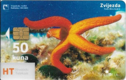 Croatia: Hrvatski Telekom - Underwater World, Zvijezda. Transparent - Croatia