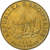 Albanie, 10 Lekë, 1996, Rome, Bronze-Aluminium, SUP, KM:77 - Albanie